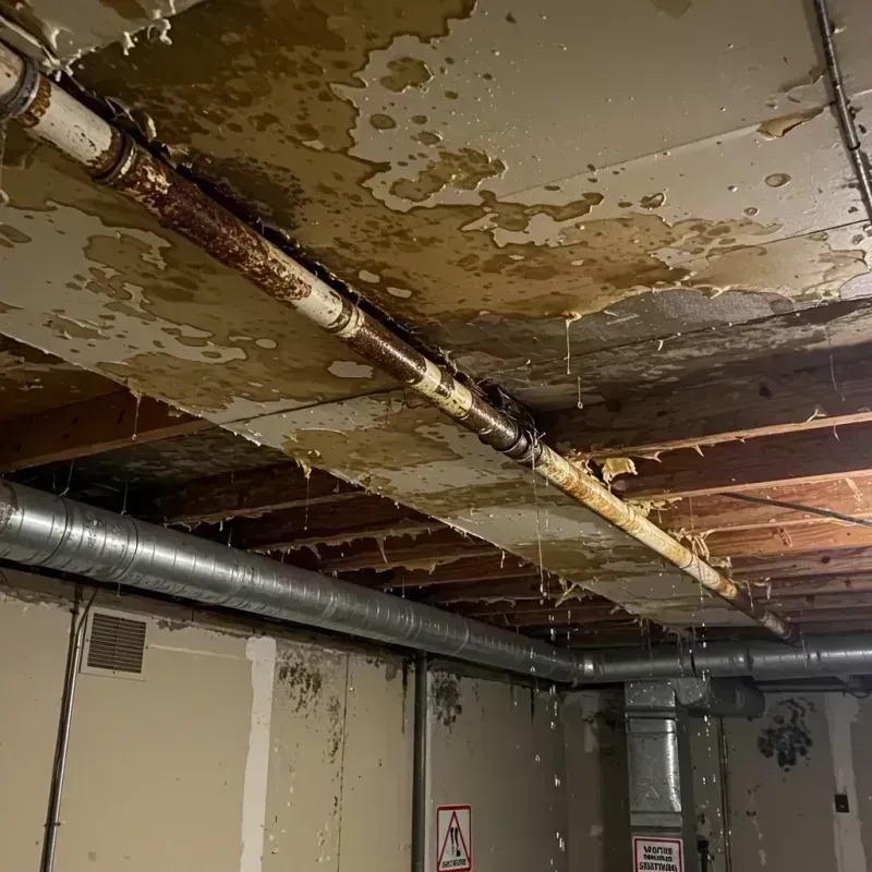 Ceiling Water Damage Repair in Weston, OH